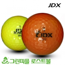 JDX 2피스 시리즈 컬러혼합 골프공 A급 로스트볼 (16개/박스)