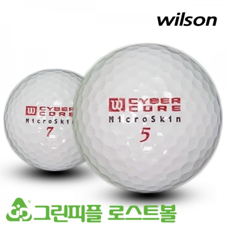 그린피플 B2B (도매몰),윌슨 마이크로스킨 2피스 골프공 A급 로스트볼 (16개/박스)