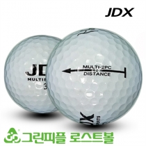 JDX 멀티 디스턴스 2피스 골프공 A-급 로스트볼 (16개/박스)